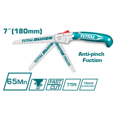 TOTAL Πριόνι Κλαδέματος Σπαστό 18cm (THFSW18026)