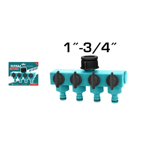 TOTAL Διανομέας Πολλών Εξόδων 1"- 3/4" (THHC604101)