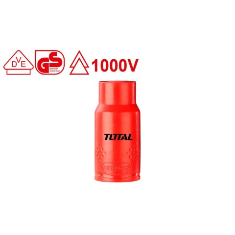 TOTAL Καρυδάκι Εξάγωνο 1/2" - 1000V VDE