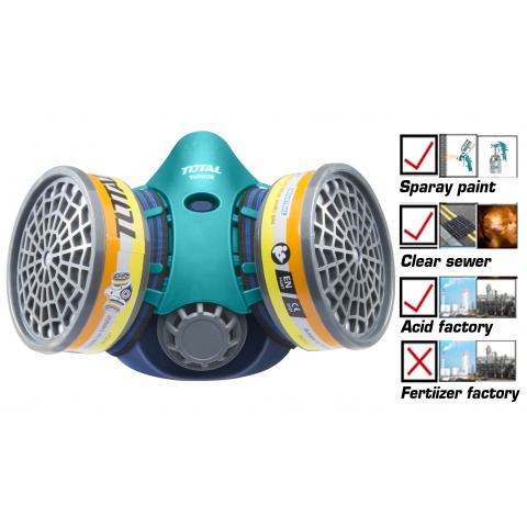 TOTAL Half Mask Respirator (THRS02)