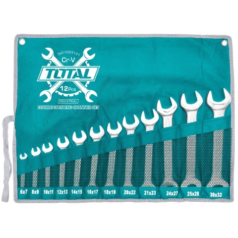 TOTAL Επαγγελματικό ΣΕΤ Γερμανικά 12 ΤΕΜ 6x7 - 30x32mm (THT1023121)