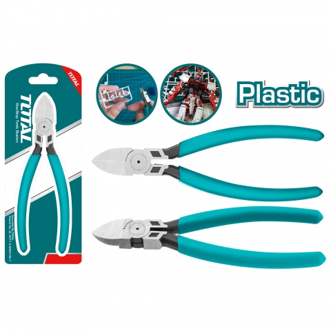 TOTAL Plastic Cutting Pliers 140mm (THT230512)
