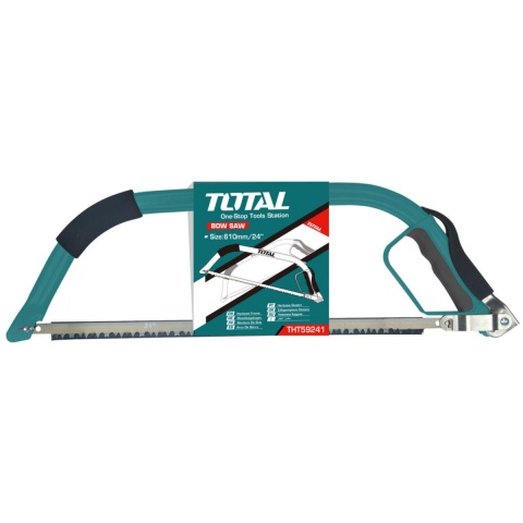 TOTAL Τοξοπρίονο Χειρός Ξύλου 61cm (THT59241)