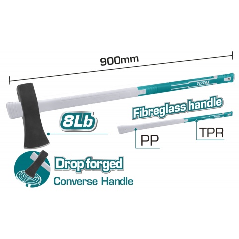 TOTAL Splitting Wedge 8LB / 3.6Kg (THT79808D)