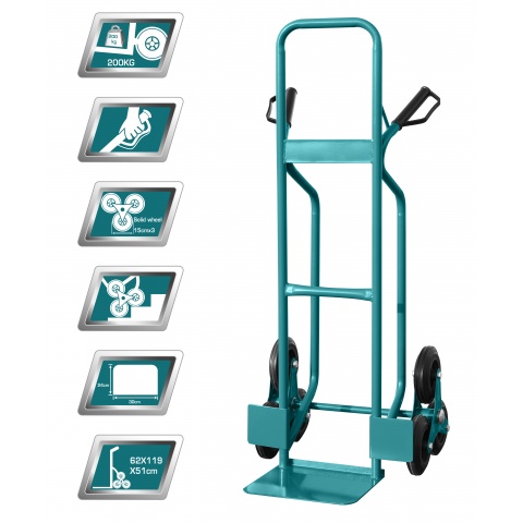 TOTAL Hand Trolley 200Kg (THTHT20461)