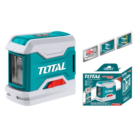 TOTAL Αλφάδι Laser  Αυτο - Οριζοντιούμενο (TLL156506)