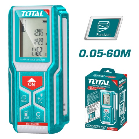 TOTAL Μετρητής Αποστάσεων LASER 60m (TMT56016)