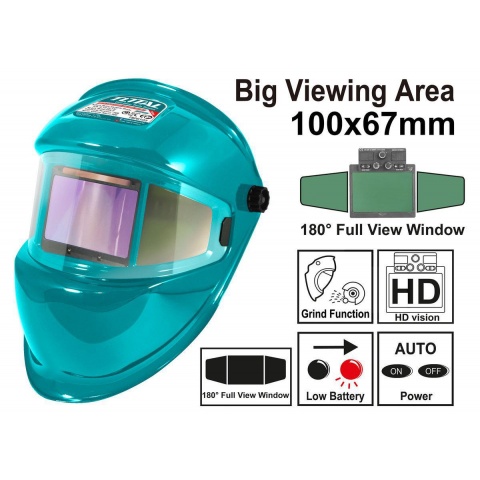 TOTAL Auto - Darkening Welding Helmet (TSP9103)