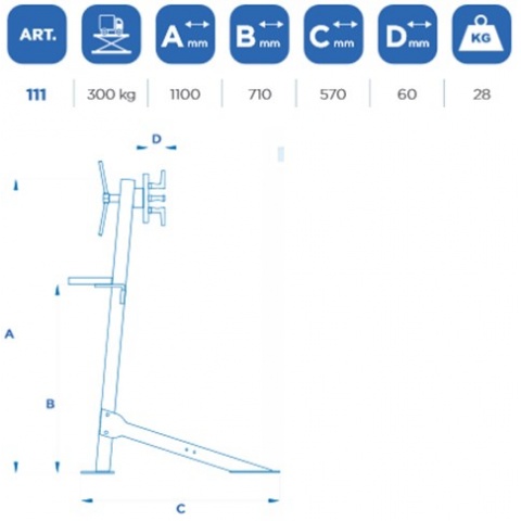 OMCN 111 Engine Stand 0.3ton