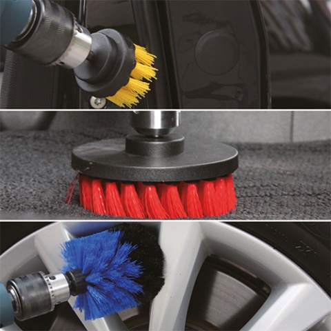 MNC 55681 Βούρτσες Καθαρισμού Δραπάνου  (ΣΕΤ 3 ΤΕΜ)