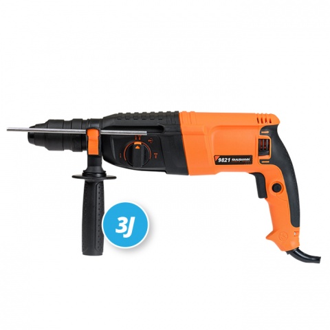KRAUSMANN Rotary Hammer SDS-Plus 3J 800W (9821)
