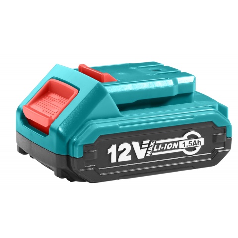 TOTAL Μπαταρία Λιθίου 12V / 1.5Ah για TDLI1211 (TBLI12151)