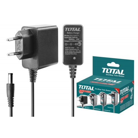 TOTAL Φορτιστής για Μπαταρία Λιθίου 12V για TDLI1232 / TIDLI1232 / TSPLI1212 (TCLI12071)