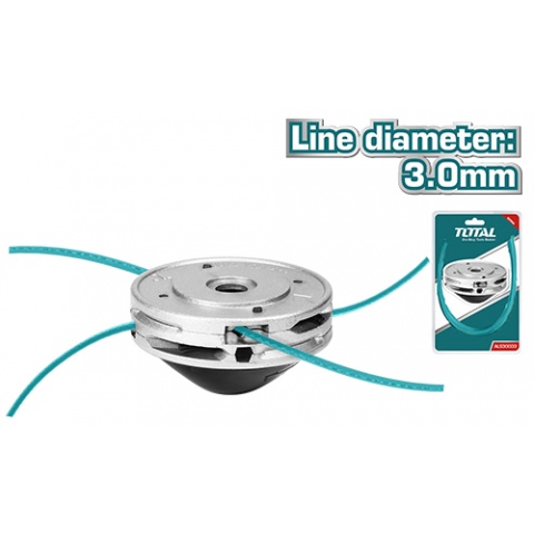 TOTAL Κεφαλή Μεσινέζας Universal Fix Line 4 Εξόδων Με Καστάνια (ALS30033)