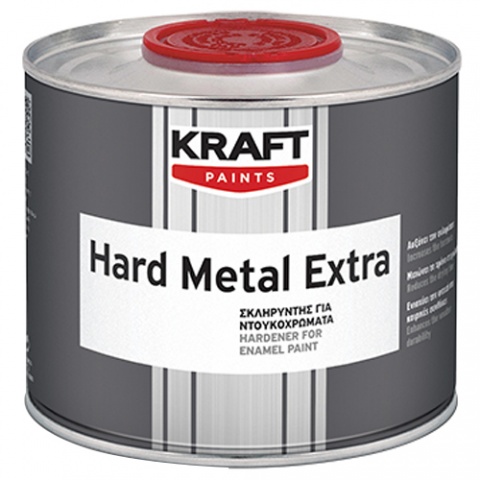 KRAFT HARD METAL EXTRA Ειδικό Πρόσθετο Σκληρυντικό για Ντουκοχρώματα 375ml (ΔΙΑΦΑΝΟ)