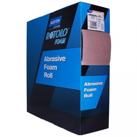 Norton Λειαντικό Ρολό Χειρός Rotolo Foam K240 Electric Blue