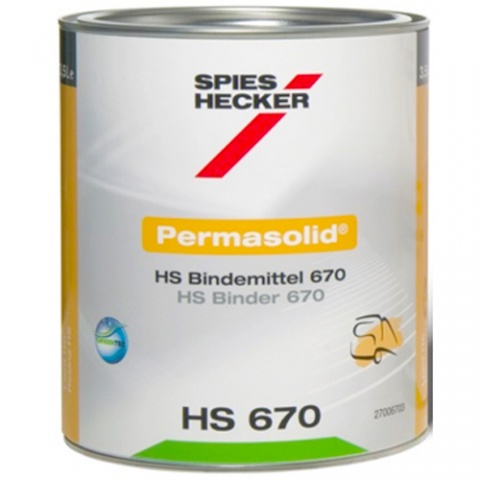 SPIES HECKER Permafleet HS Binder Series 670 3.5 lt (SH670HS-3.5)