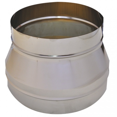 SPIRODUCT Smooth Surface Stainless Steel Reducer with Autogenous Single Wall Welding 0.4mm