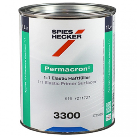 SPIES HECKER Permacron 1:1 Elastic Primer 3300 Light Grey 1.0 lt (SH3300GR-1)