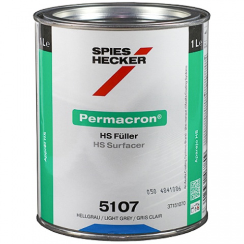 Spies Hecker Permacron HS 5107 Light Grey 1.0 lt (SH5107LG-1)