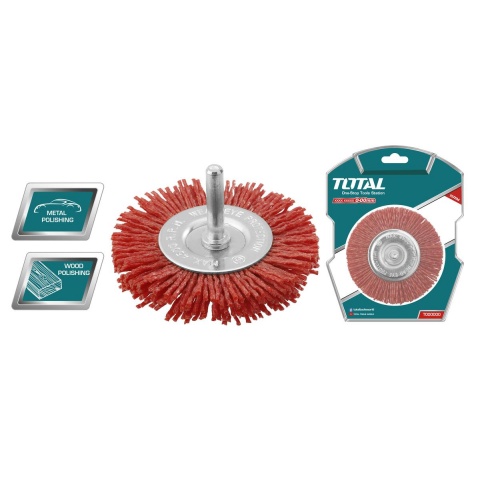 TOTAL Nylon Brush 100mm (TAC34045)