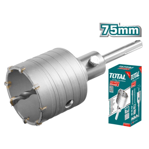 TOTAL Διαμαντοκορώνα Μπετού Sds - Plus 75mm (TAC430751)