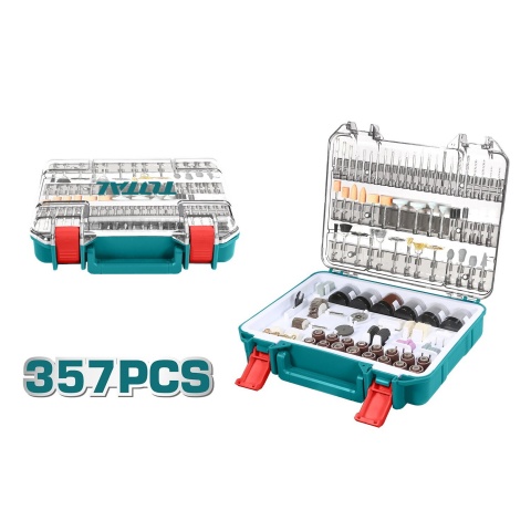 TOTAL 357pcs Accessories of Mini Drill (TACSD13571)