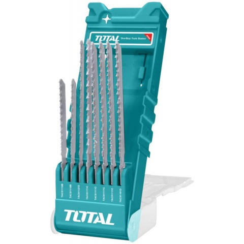 TOTAL 8 Pcs Jig Saw Blades Set (TACSD7386)