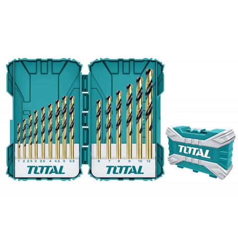 TOTAL Σετ Τρυπάνια Hss 15 Τεμ (TACSDL51501)