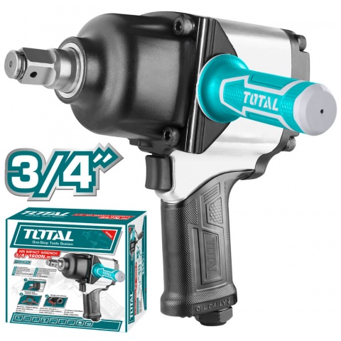 TOTAL Air Impact Wrench 3/4" - 1.600Nm (TAT40342)