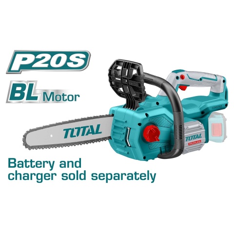TOTAL Επαγγελματικό Αλυσοπρίονο Μπαταρίας Li-ion 20V (TGSLI20128)