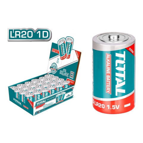 TOTAL Alkaline Battery 1.5V D LR20 2PCS (THAB1D01)