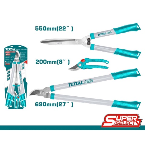 TOTAL 3PCS Garden Shears Set (THT1578033)