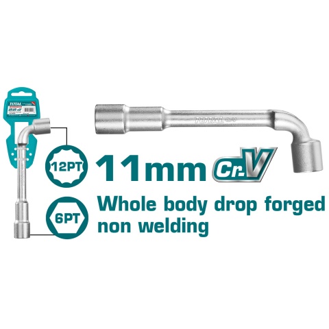 TOTAL L-Angled Socket Wrench 11mm (THWL1106)