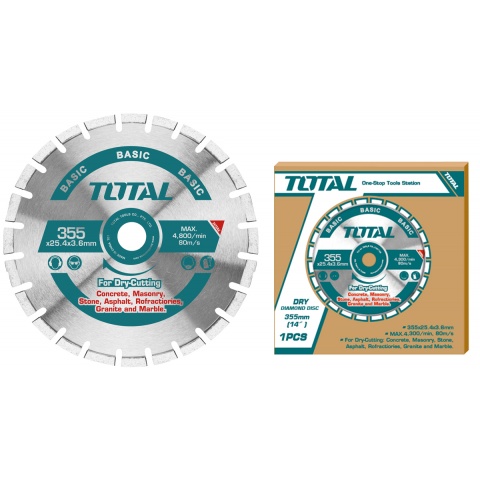 TOTAL Διαμαντόδισκος Φ-355mm Για TPC9203556 (TPC9203556-SP-90)