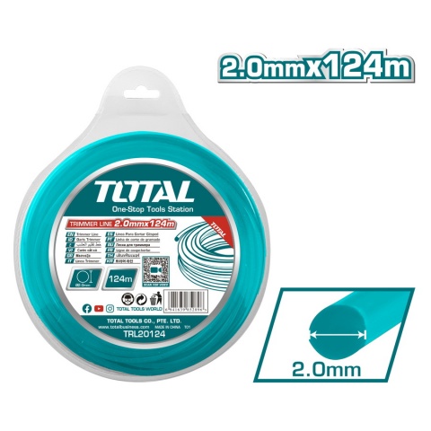 TOTAL Μεσινέζα Στρογγυλή 2mm - 124m (TRL20124)