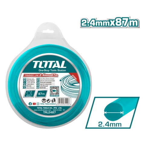 TOTAL Μεσινέζα Στρογγυλή 2.4mm - 87m (TRL2487)
