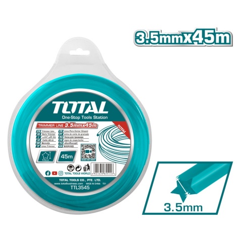 TOTAL Μεσινέζα Star Dual Power 3.5mm - 45m (TTL3545)