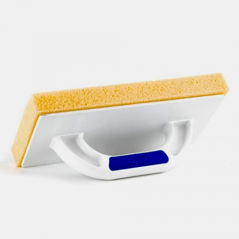 KUBALA Plastic Float with a Hydrophilic Sponge for Cleaning Tiles, 2K Soft Handle 140x280mm (0388)