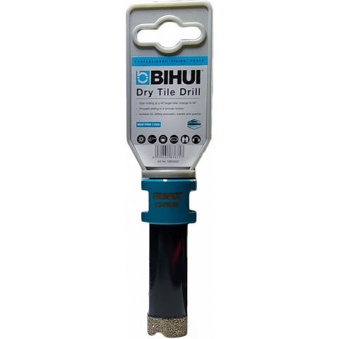 BIHUI 20mm Dry Cut Diamond Cup Drill Bit for Tile (DBDF20)