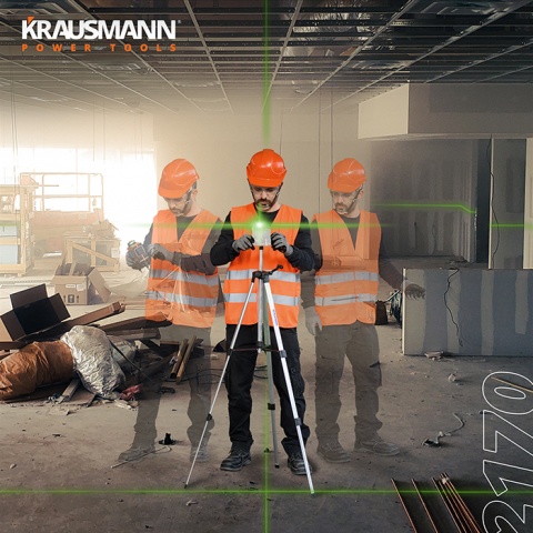 KRAUSMANN Τρίποδο Αλουμινίου Τηλεσκοπικό 5/8" (2170)