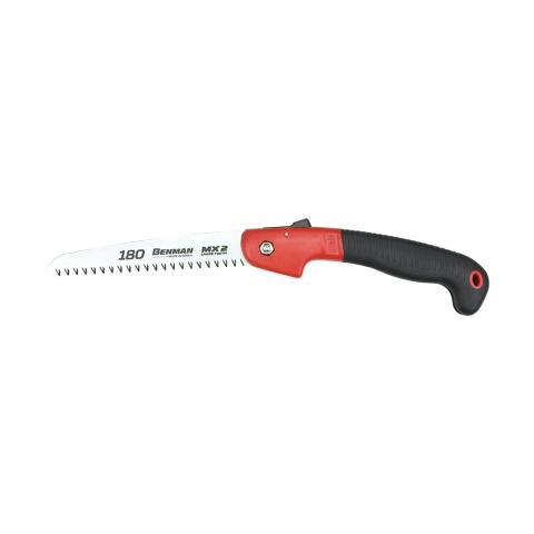 BENMAN Folding Pruning Saw, with Soft Grip MX2-180 18cm (70979)
