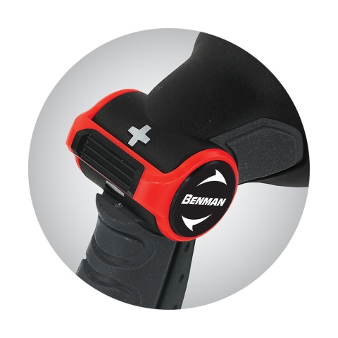 BENMAN Πιστόλι Ποτίσματος Ρυθμιζόμενο με 7 Τύπους Ψεκασμού, Μεταλλικά Μέρη (77201)