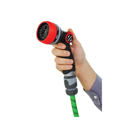 BENMAN Πιστόλι Ποτίσματος Ρυθμιζόμενο με 7 Τύπους Ψεκασμού, Μεταλλικά Μέρη (77201)