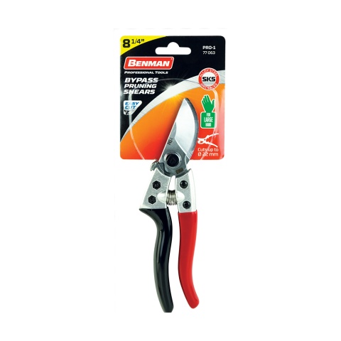 BENMAN Κλαδευτήρι Bypass Επαγγελματικό με μήκος 210mm - 8 1/4” (PRO-1)