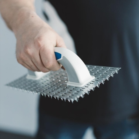 KUBALA Ξύστρα Μεταλλική για Σοβά 130x250, με Λαβή 3 Συστατικών G-20 (1418)