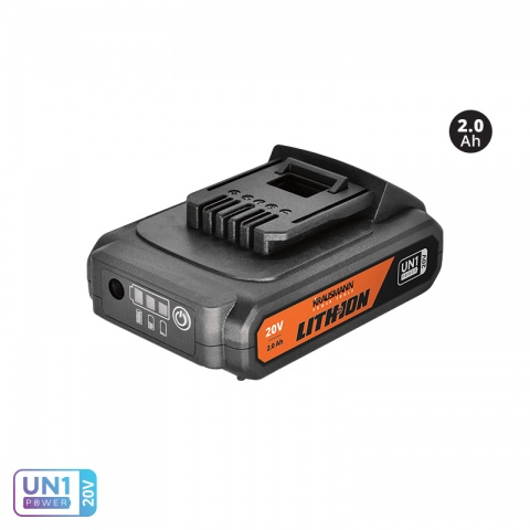 KRAUSMANN Rechargeable Sliding Li-Ion Battery 2.0Ah 20V (B202)