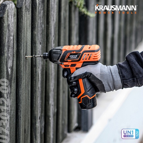 KRAUSMANN Παλμικό Κατσαβίδι Mini Επαναφορτιζόμενο 12V (U73012-00)