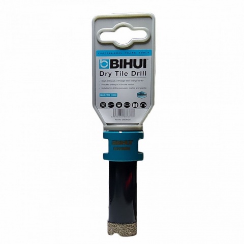 BIHUI 28mm Dry Cut Diamond Cup Drill Bit for Tile (DBDF28)