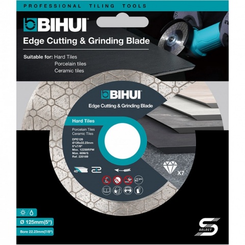 BIHUI Διαμορφωτικός Δίσκος 125mm για κοπή 45° και Λείανση (DPE125)